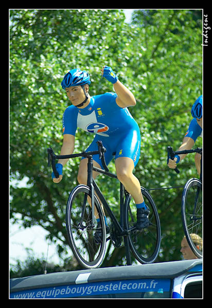 Le coureur BouyguesTelecom