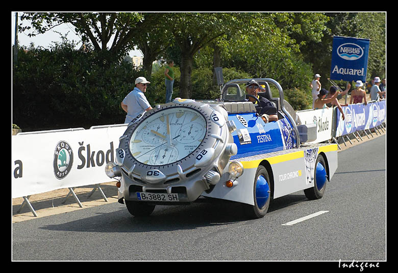 La voiture Festina