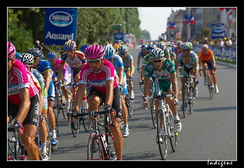 le passage du peloton