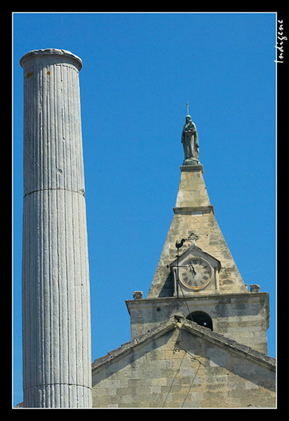 La colonne et l'glise