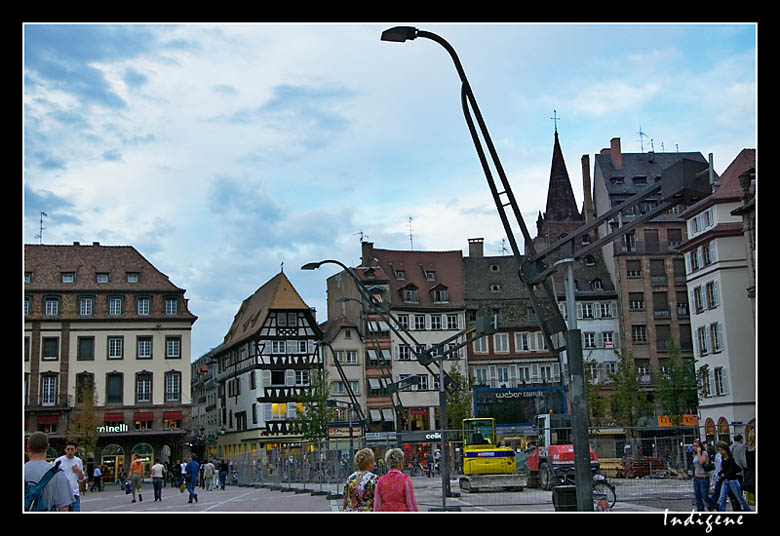 Les lampadaires futuristes