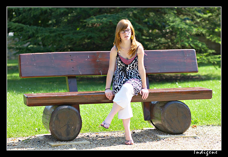 Lassitude sur un banc