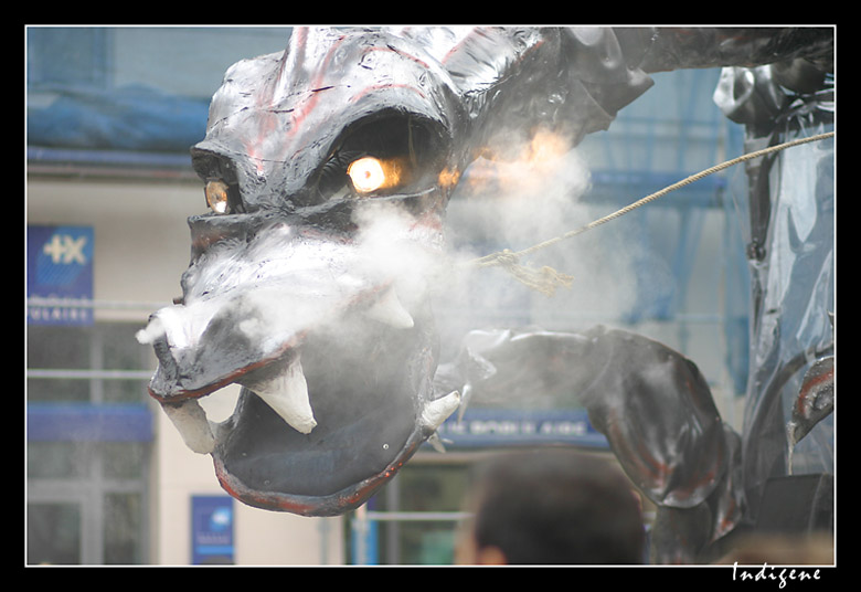 La fume du dragon