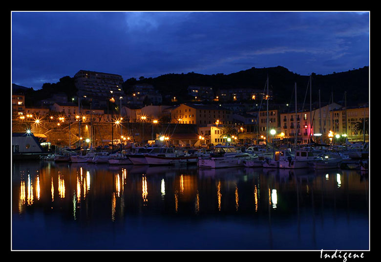 Port-Vendres de nuit