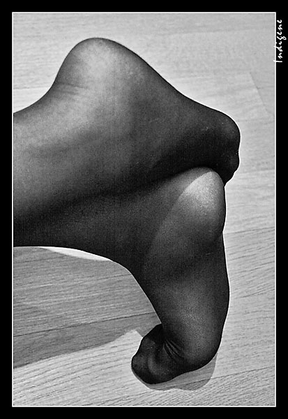 Les pieds dans les collants