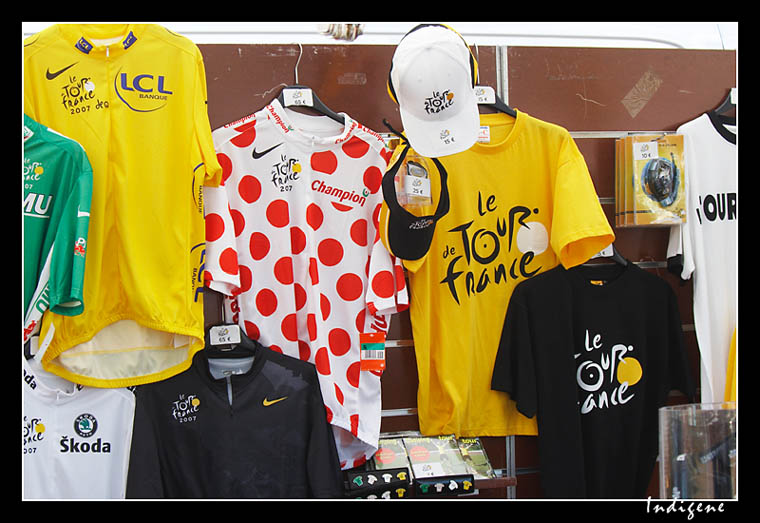 Les maillots du Tour de France