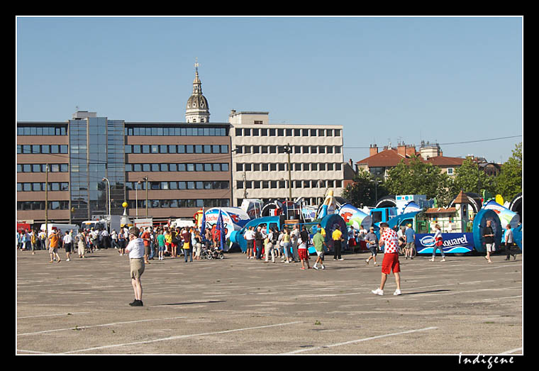 Rassemblement sur le Champ de Foire