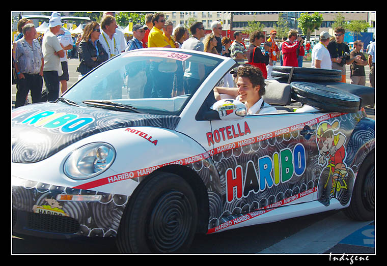 La voiture Haribo