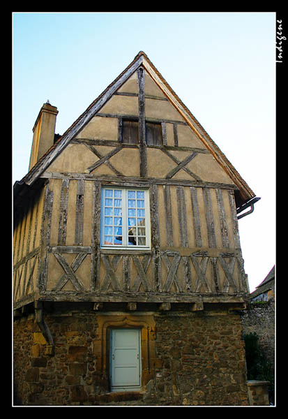 Maison  colombages  Autun