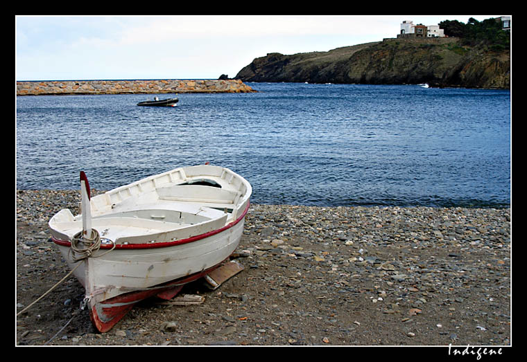 La barque sur la plage