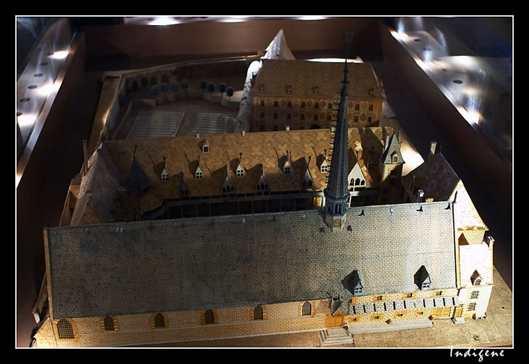 Maquette de l'Hotel Dieu