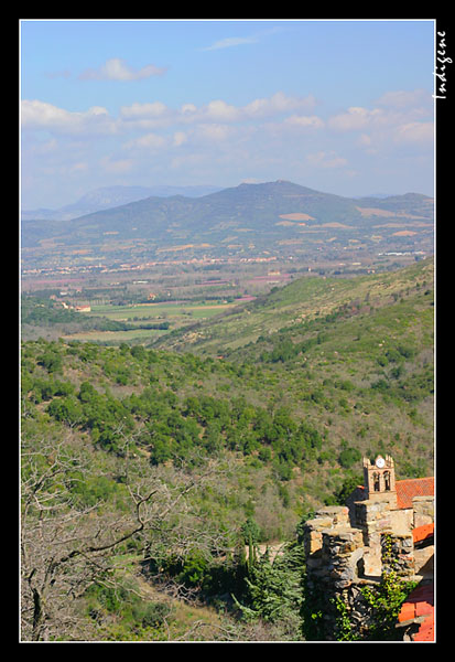 Vue de Castelnou