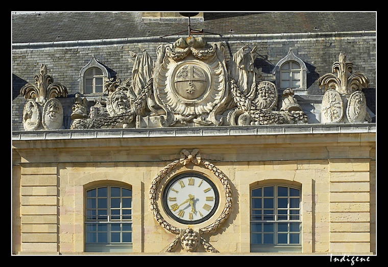 L'horloge de l'Htel de Ville de Dijon