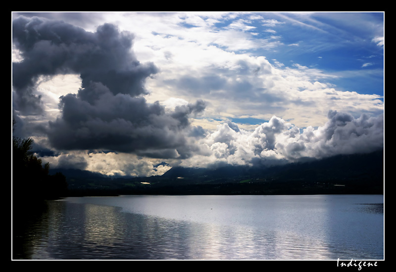 Nuages au dessus du Lac