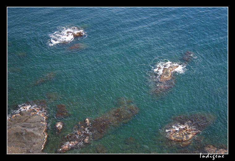 La mer du ct de Portbou