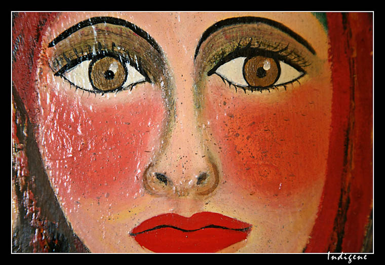 Dtail d'une peinture