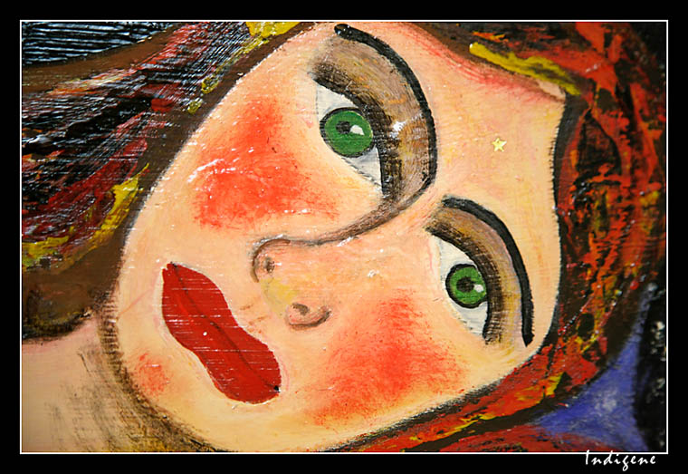 Visage de femme