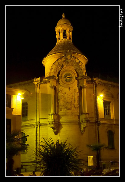 Horloge baroque du Lyce Alphonse Daudet
