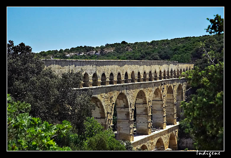 Construction du Pont du Gard