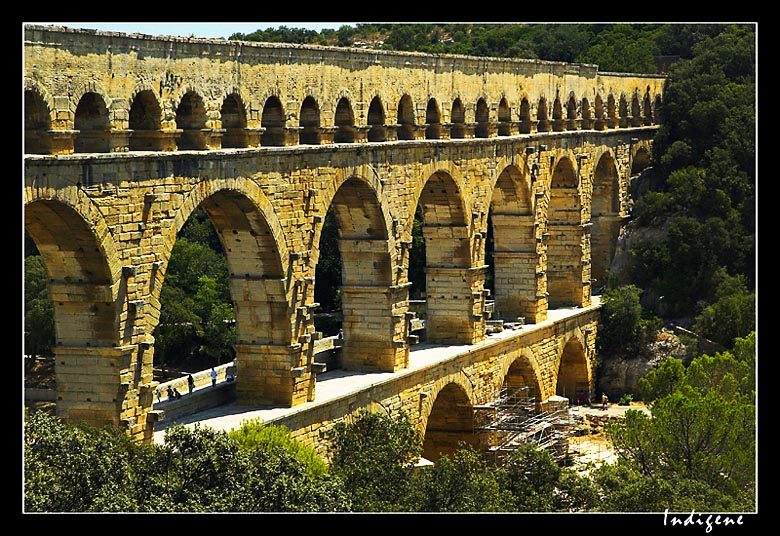 Restauration du Pont du Gard
