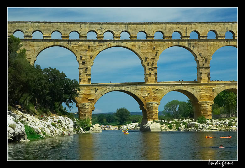 Le site du Pont du Gard