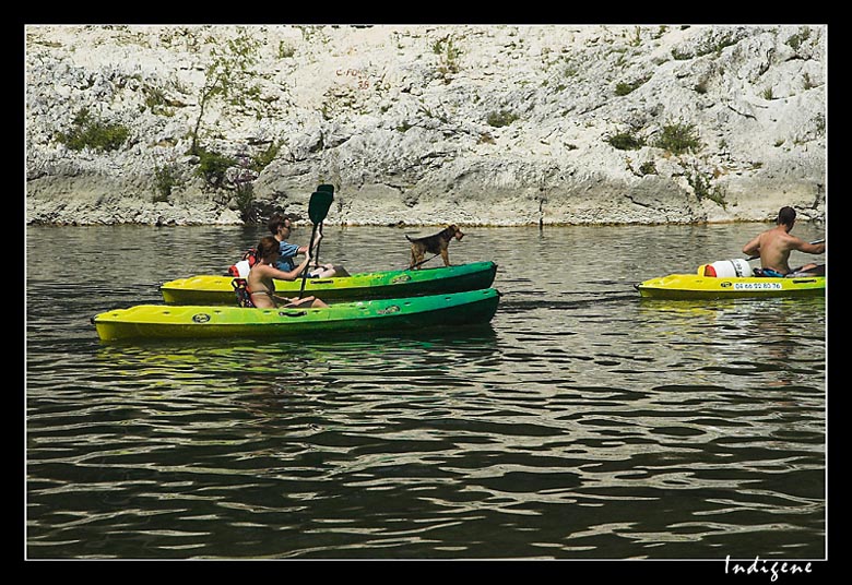Les canos sur le Gardon