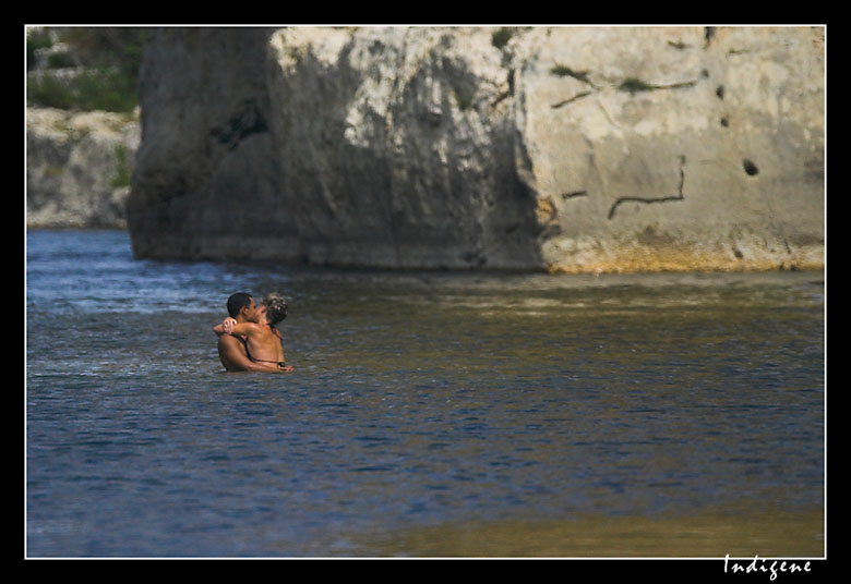 Les baiser du Pont du Gard