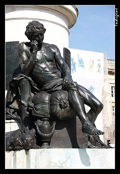Louis XV sur la Place Royale