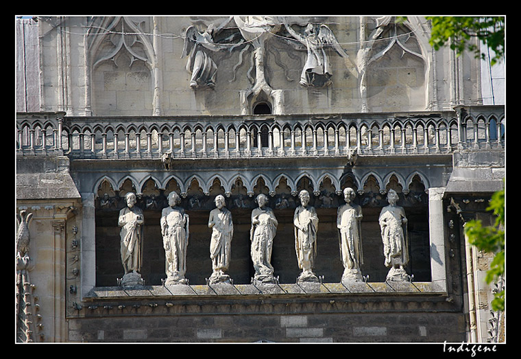 Les statues de la cathdrale