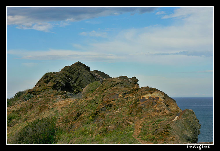 Le rocher de Portbou