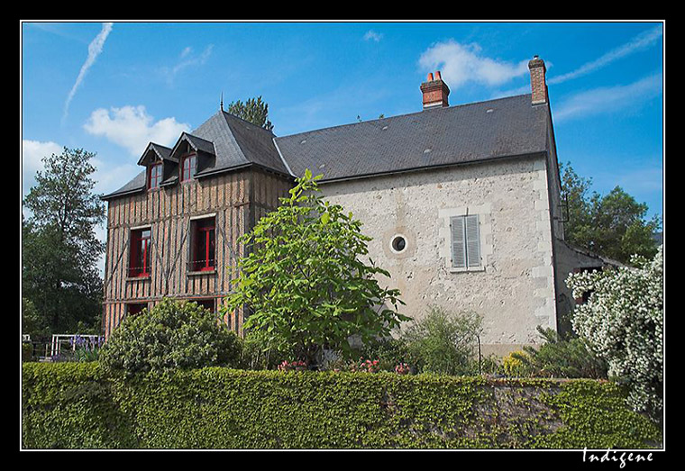 Maison typique en Sologne