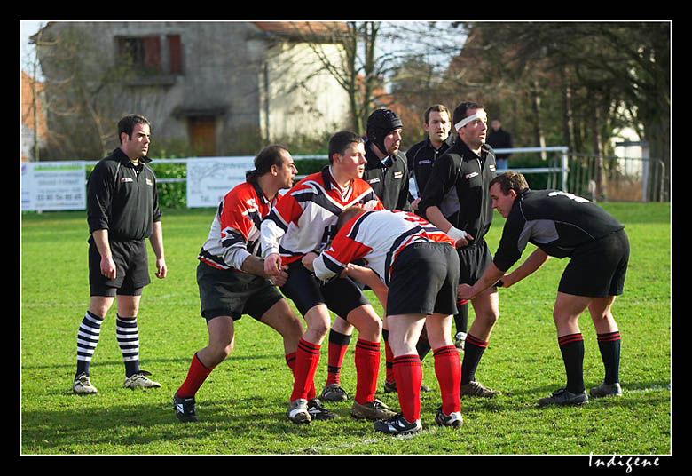 Les sauteurs se placent
