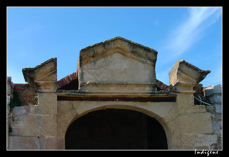 porte en pierre