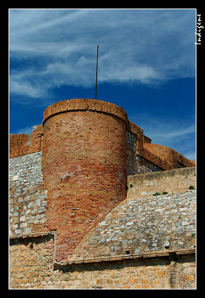 Une tour de la forteresse