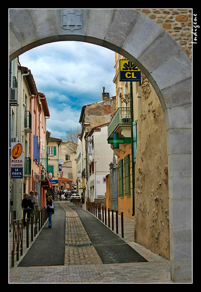 La porte de Thuir