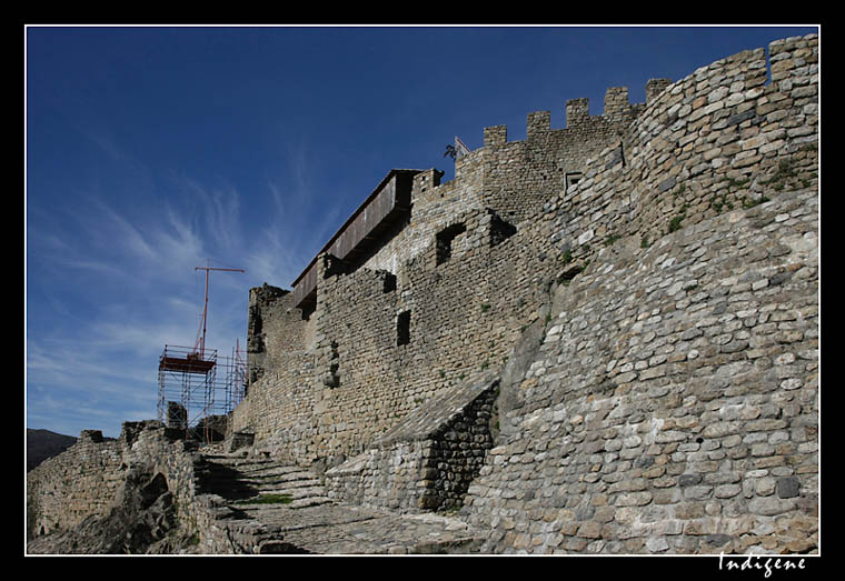 Les murs d'enceinte