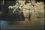 photo Plongeur du Pont du Gard