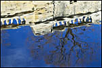 photo L'eau bleue du bassin