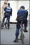 photo La police ferme le cortge