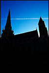 photo Cathdrale en contre-jour