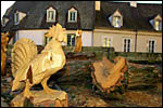 photo Sculpture d'un coq