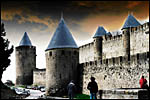 photo Ciel menaant sur Carcassonne