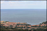 photo Collioure depuis les collines