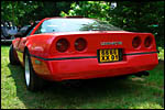 photo Corvette Rouge