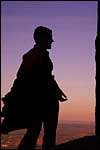 photo Ombre d'une jeune femme