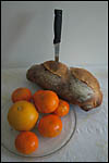 photo Le pain et les fruits
